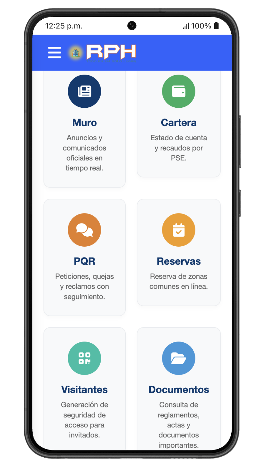 App RPH - Módulo de Propietarios